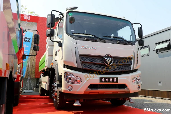 北重电牌 Beizhong Dianpai Foton chassis Dust Removal Truck