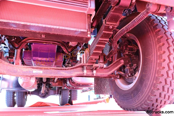 Foton Times Linghang ES7 260 hp 4X2(6 wheels) Compressed Garbage Truck (China VI) (Beizhongdian Brand) Chassis (3) | 86Trucks