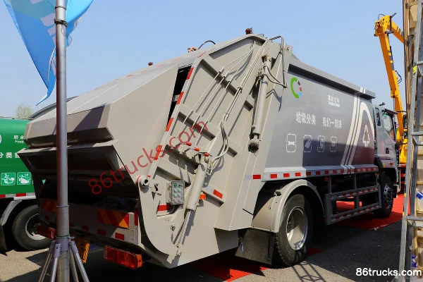 Foton Times Linghang ES7 260 hp 4X2(6 wheels) Compressed Garbage Truck (China VI) (Beizhongdian Brand) Body (2) | 86Trucks