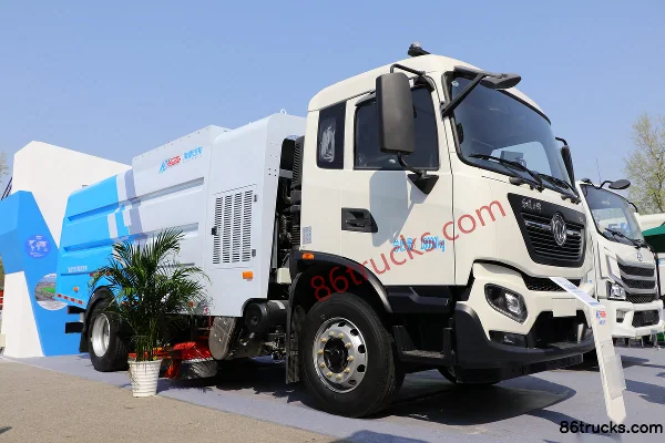 Dongfeng Commercial Vehicle Tianjin KR 230 hp 4X2(6 wheels) Vacuum Sweeper Truck (China VI) (Haide Brand) Exterior (3) | 86Trucks