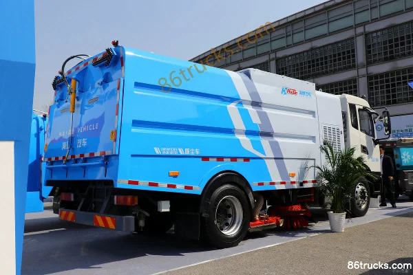 Dongfeng Commercial Vehicle Tianjin KR 230 hp 4X2(6 wheels) Vacuum Sweeper Truck (China VI) (Haide Brand) Exterior (2) | 86Trucks