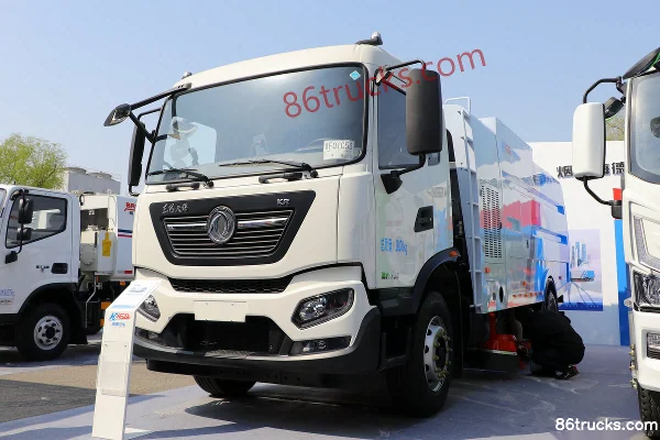 Yantai Haide (Haide Brand) Yantai Haide (Haide Brand) Dongfeng Commercial Vehicle Chassis vacuum sweeper truck