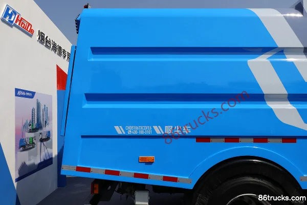 Dongfeng Commercial Vehicle Tianjin KR 230 hp 4X2(6 wheels) Vacuum Sweeper Truck (China VI) (Haide Brand) Chassis (3) | 86Trucks