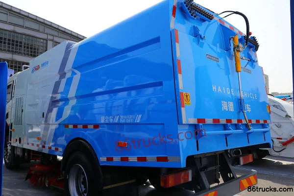 Dongfeng Commercial Vehicle Tianjin KR 230 hp 4X2(6 wheels) Vacuum Sweeper Truck (China VI) (Haide Brand) Chassis (2) | 86Trucks