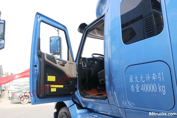 JAC Gallop V7 Heavy Truck 510 hp 6X4(10 wheels) AMT Automatic Long-Head Tractor Truck Cab (1) | 86Trucks