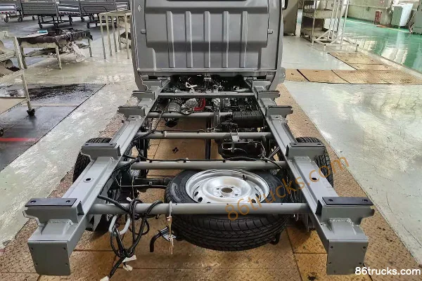 FAW Hongta Furui Standard Type 1.3L 91 hp 4X2(6 wheels) 2.5m Single Row Flatbed Mini Truck (China VI) Chassis (2) | 86Trucks