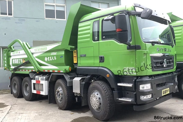 Sinotruk Sitrak SITRAK G5 Heavy Truck 340hp 8X4(12 wheels) 5.6m Dump Truck Exterior