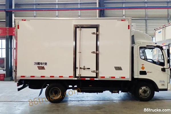 Foton 3 Series 131 hp 4X2(6 wheels) 4.08m Refrigerated Truck (Chengli Brand) Exterior (3) | 86Trucks