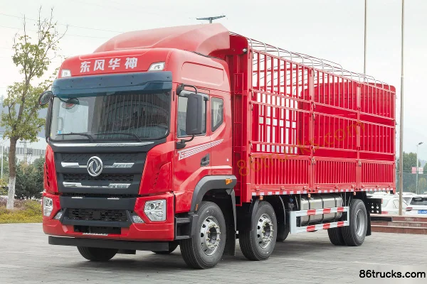 Dongfeng T5 Light Express 270hp 6X2(8 wheels) 7.9m double-row stake truck (4.33 ratio) Exterior (3) | 86Trucks