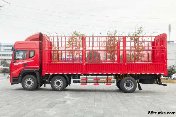 Dongfeng T5 Light Express 270hp 6X2(8 wheels) 7.9m double-row stake truck (4.33 ratio) Chassis (1) | 86Trucks