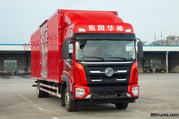 Dongfeng T5 Composite Edition 240 hp 4X2(6 wheels) 7.8m Van Cargo Truck (Beijing VI) (9t rear axle) Exterior