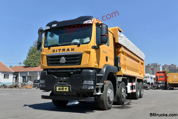 Sinotruk Sitrak G7 Heavy Truck Basic Edition 500hp 8X4(12 wheels) 6.5m Dump Truck Exterior (3) | 86Trucks
