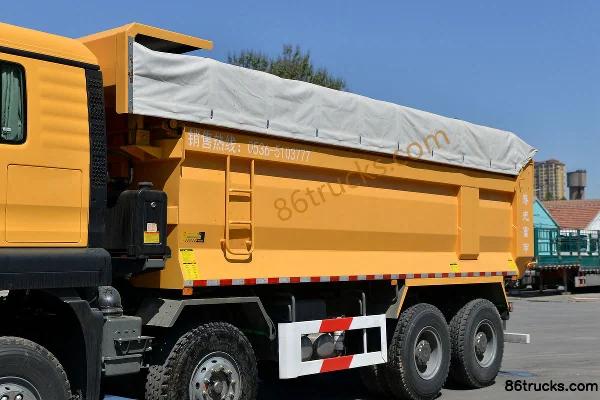 Sinotruk Sitrak G7 Heavy Truck Basic Edition 500hp 8X4(12 wheels) 6.5m Dump Truck Body (1) | 86Trucks