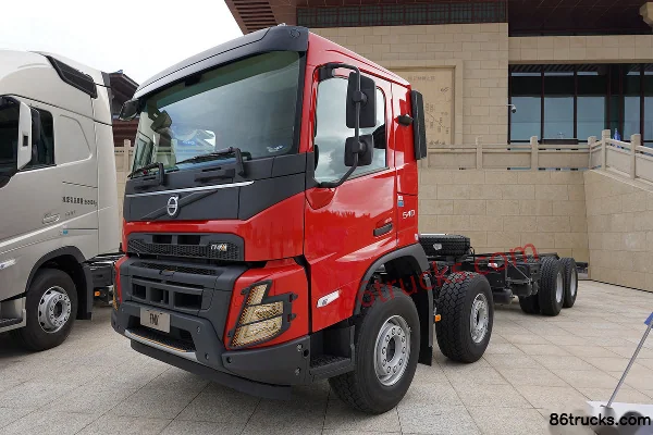 Volvo New FMX Heavy Truck 540 hp 8X4(12 wheels) Construction Truck Chassis (China VI) Exterior (2) | 86Trucks