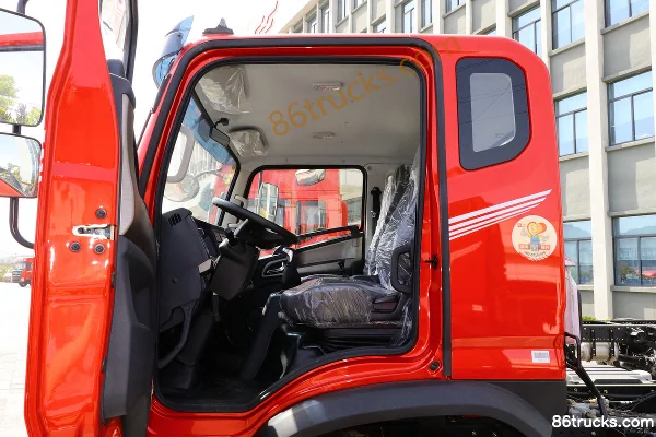 Dongfeng T3 Composite Edition 200 hp 4X2(6 wheels) 6.85m Semi-Sleeper Flatbed Truck Cab (3) | 86Trucks