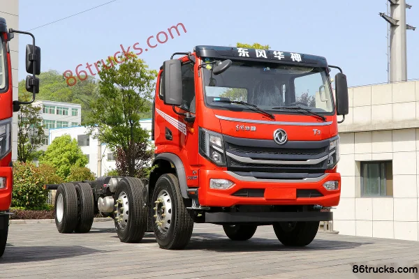 Dongfeng T3 Light Express 240hp 6X2(8 wheels) 6.8m flatbed cargo truck (China VI) Exterior