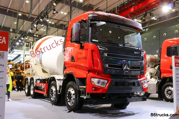 SANY Group 312hp 8X4(12 wheels) 7.99m³ Concrete Mixer Truck Exterior