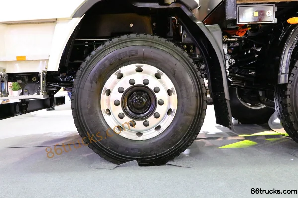 SANY C8 8X4(12 wheels) 7.73m³ Electric Concrete Mixer Truck Chassis (3) | 86Trucks