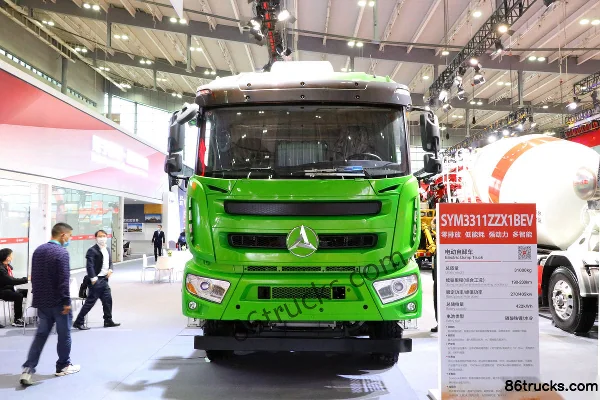 SANY Heavy Industry C8 31T 5.4m Electric Dump Truck 422.88kWh 8X4(12 wheels) Exterior (2) | 86Trucks