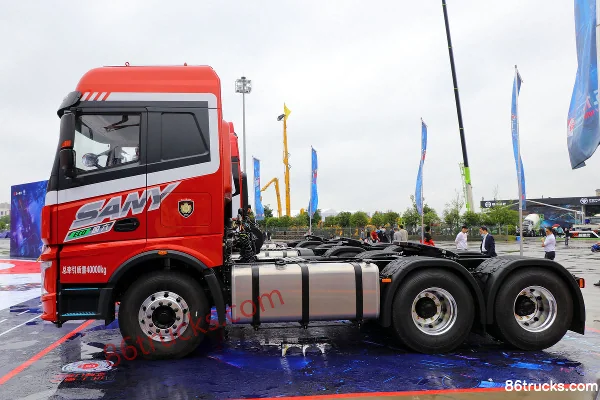 SANY Truck Wangdao 395 380hp 6X4(10 wheels) tractor truck (China VI) Exterior (3) | 86Trucks