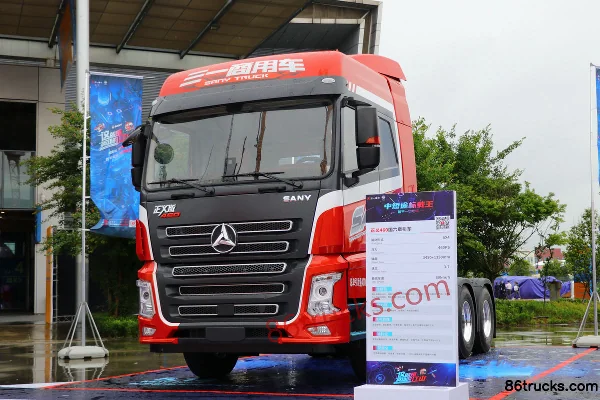 SANY Truck Zhengyi Edition 460 hp 6X4(10 wheels) Tractor Truck (China VI) Exterior (2) | 86Trucks