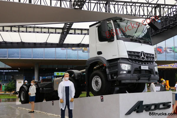 Mercedes-Benz Arocs 460 hp 8X4(12 wheels) Engineering Truck Chassis (China VI) Exterior
