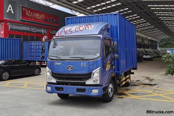Sinotruk Haoman Pioneer H3 130 hp 4X2(6 wheels) 4.15 m single-row van light truck Exterior (3) | 86Trucks