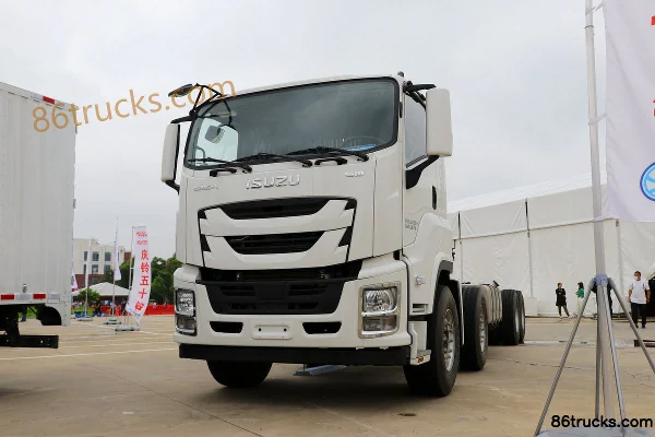 Qingling Isuzu Giga 520hp 8X4(12 wheels) Special Operation Chassis (China VI) Exterior (3) | 86Trucks