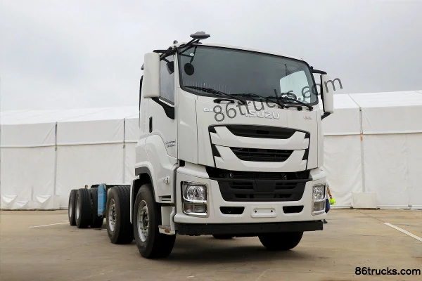 Qingling Isuzu Giga 520hp 8X4(12 wheels) Special Operation Chassis (China VI) Exterior