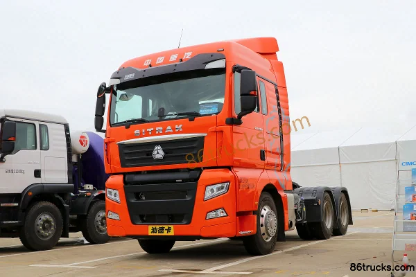 Sinotruk Sitrak G7 camion lourd modèle 2021 480 ch 6X4(10 roues) tracteur routier Extérieur (3) | 86Trucks