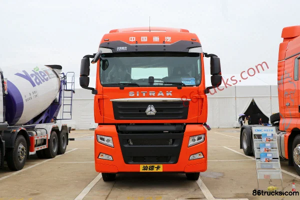 Sinotruk Sitrak G7 camion lourd modèle 2021 480 ch 6X4(10 roues) tracteur routier Extérieur (2) | 86Trucks