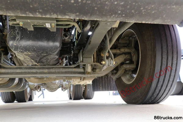 Sinotruk Sitrak G7 camion lourd modèle 2021 480 ch 6X4(10 roues) tracteur routier Châssis (3) | 86Trucks
