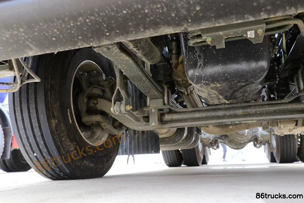 Sinotruk Sitrak G7 camion lourd modèle 2021 480 ch 6X4(10 roues) tracteur routier Châssis (2) | 86Trucks