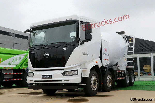 BYD T31 31T 8X4(12 wheels) 7m³ Concrete Mixer Truck (CIMC Jiangmen) Exterior (3) | 86Trucks