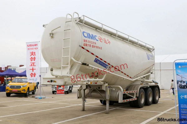 CIMC Tonghua 29.5m³ Ash Discharge Semi-Trailer Exterior (3) | 86Trucks