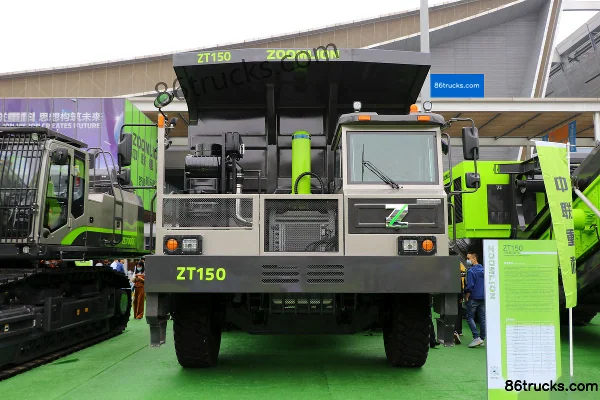 ZOOMLION ZT150 560hp 6X4(10 wheels) Mining Dump Truck Exterior (2) | 86Trucks