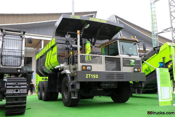 ZOOMLION ZT150 560hp 6X4(10 wheels) Mining Dump Truck Exterior