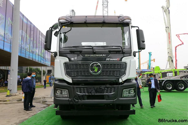 SHACMAN Delong M3000S Pro 340hp 8X4(12 wheels) 7.82m³ Concrete Mixer Truck (ZOOMLION) Exterior (2) | 86Trucks