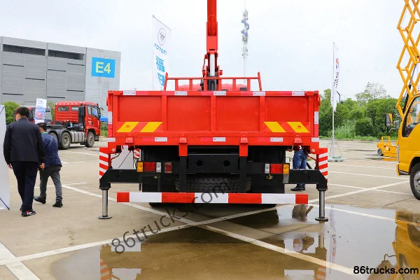 Foton Big King Kong ES5 190hp 4X2(6 wheels) Truck-mounted Crane (Zhongtao Brand) Exterior (3) | 86Trucks