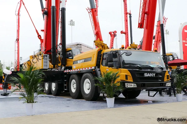 SANY grue tout-terrain 400 tonnes 6 essieux Extérieur (3) | 86Trucks