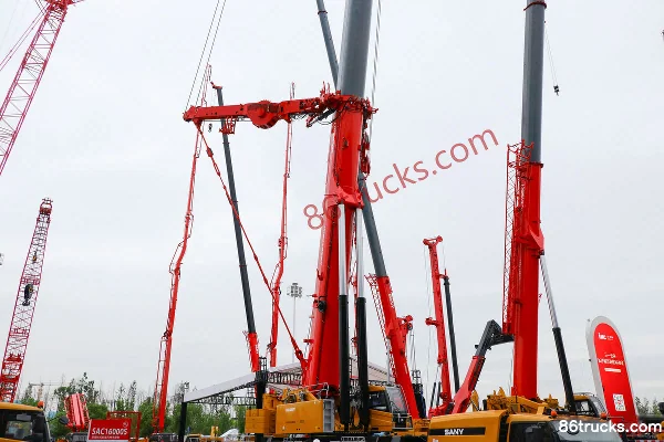 SANY grue tout-terrain 400 tonnes 6 essieux Cabine (3) | 86Trucks