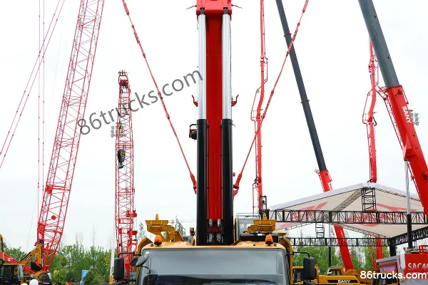 SANY grue tout-terrain 400 tonnes 6 essieux Cabine (2) | 86Trucks