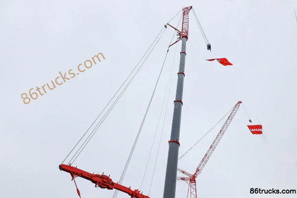 SANY 1600-ton 9-axle All-terrain Crane Body (1) | 86Trucks
