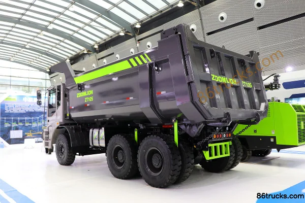 ZOOMLION ZT105 480 hp 6X4(10 wheels) Mining Dump Truck Exterior (3) | 86Trucks