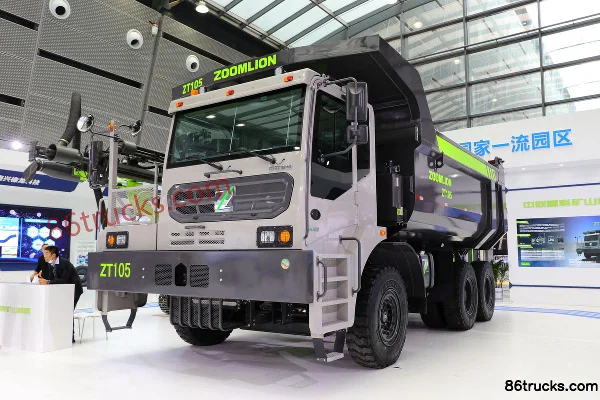 ZOOMLION ZT105 480 hp 6X4(10 wheels) Mining Dump Truck Exterior (2) | 86Trucks