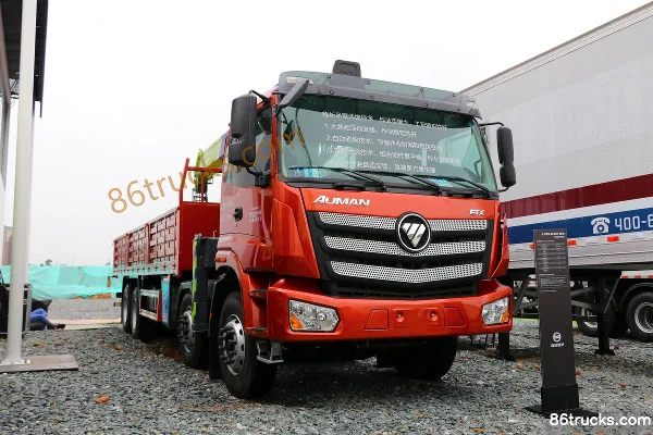Loxa Heavy Machinery Loxa Heavy Machinery Foton Auman Chassis truck-mounted crane