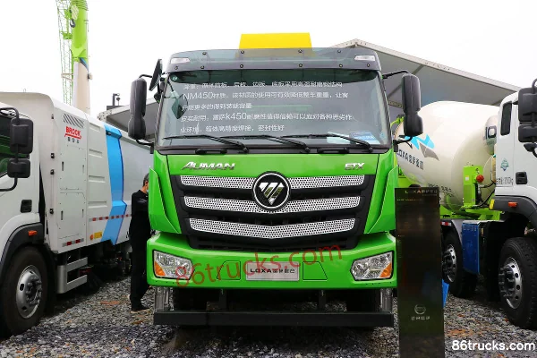 Foton Auman New ETX Basic 350hp 8X4(12 wheels) 6m Dump Truck (China VI)(Axle Ratio 5.286) Exterior (2) | 86Trucks