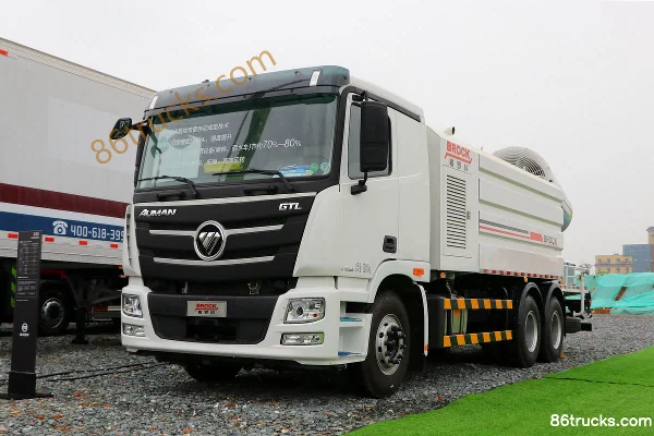 Foton Auman GTL 290 hp 6X4(10 wheels) Multi-function Dust Suppression Truck (China VI) (Proloco) Exterior (3) | 86Trucks