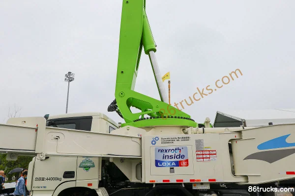 Foton Auman EST 470 hp 8X4(12 wheels) L10 62m Concrete Pump Truck (China VI) (Laisa Brand) Body (2) | 86Trucks