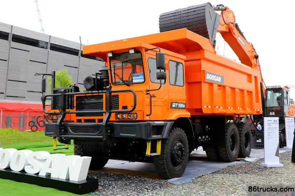 Doosan DT90B 430 hp 6X4(10 wheels) Mining Dump Truck Exterior (3) | 86Trucks